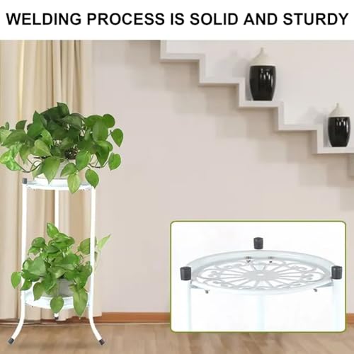 Support à plantes multiples rond et surélevé pour optimiser le jardin d'angle - 3