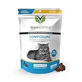 VetriScience Composure, Calming Formula for Cats, 30 Bite-Sized Chews