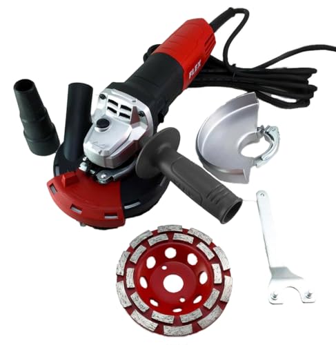 Juego de amoladora de suelo | amoladora angular Flex + campana de...