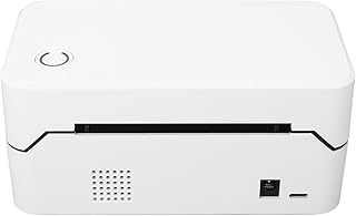 Wireless Label Printer Wide Application 203DPI Resolution MultiSystem Support Fast 100-240V Thermal Label Printer for Warehouse (US Plug)