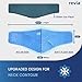 REVIX Neck Ice Pack Wrap – Reusable Hot Cold Gel Pack for Neck and Shoulder, Large Flexible Design with Soft Plush Lining, Cervical Gel Ice Wrap Ideal for Post-Workout Recovery, Fatigue & Relaxation