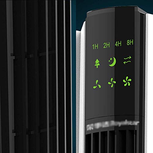 Liliang- Air Cooler Portable Tower Fan 9 Wind Senses 90° Wide Angle Air Supply Touch Smart Screen Home Remote Control Leafless Silent Timing Stereo Floor Fan 2 Styles And Colors Available Bmzdlfj- #TOP3