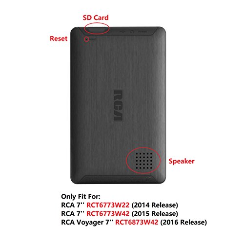 Rca Voyager 7 Rct6873W42 - Light Blue Tpu Case- Ishoppingdeals Ultra–Slim Tpu Rubber Gel Cover With Textured, Non-Slip Grip For Rca Voyager 7 Rct6873W42 2016 Release #TOP1