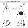 Amazon.com: Easel Stand IMAGE Aluminum Metal Tripod Field Easel ...