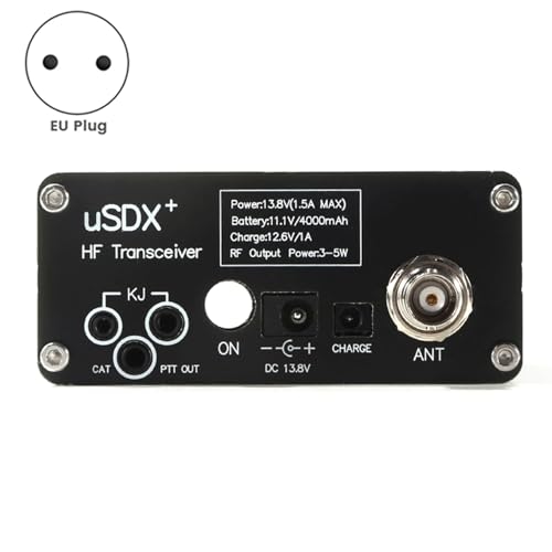 Lleva tu pasión por la radio al aire libre con el Transceptor SDR de 8 Bandas HF SSB QRP enchufe UE 3