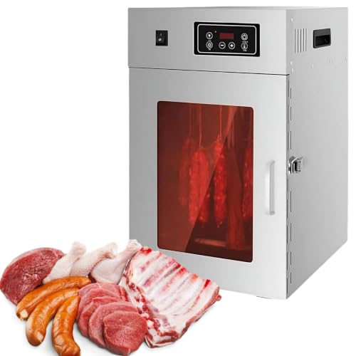 Commercial Dry Curing Cabinet - Stainless Steel 15KG, 14 Hooks