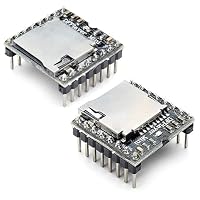 Amazon | Aideepen 2個 Mini MP3プレーヤーDFPlayerオーディオ