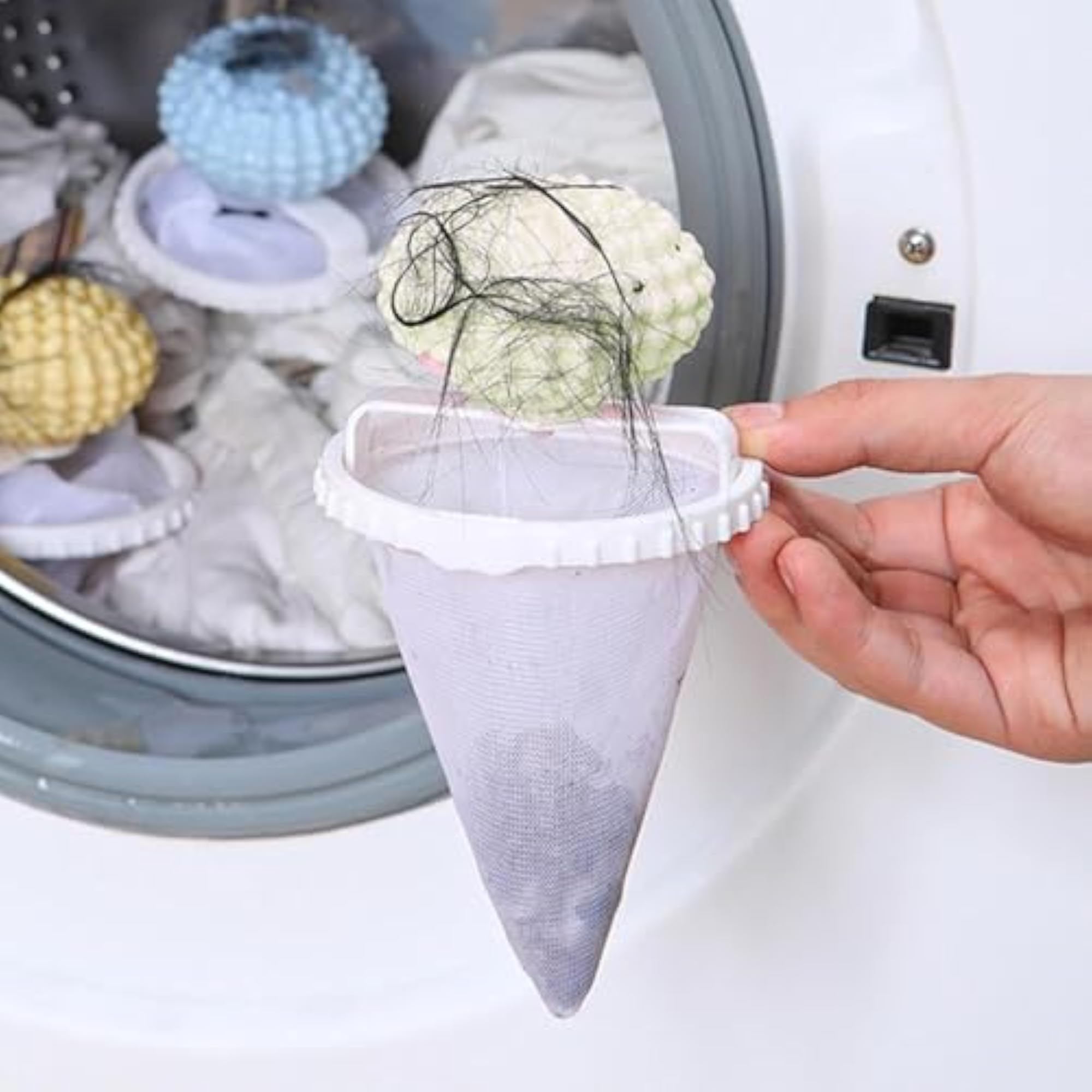 Floating Lint Mesh Bag for Washing Machines, Durable and Friendly