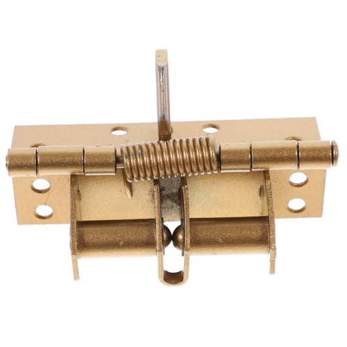 SEWACC 寸ステンレス製耐久性住宅用ドアヒンジ 固定機能付き 木製家具ドア対応 左右兼用自動閉門アクセサリー