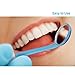 Tooth Stain Remover Tool Oral Care Cleaning Kit with LED Light for Dentist, Family Oral Cleaning, Dental Scraper Tooth Pick Hygiene Set with Mouth Mirror - Easy to Carry and Use