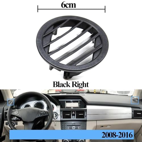 Rejilla de ventilación para Mercedes Benz W204 y X204 GLK, panel frontal de aire acondicionado 2