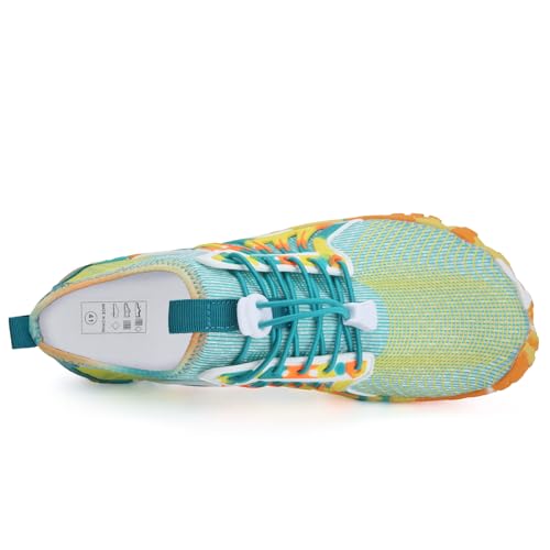 Image of Water Shoes for Men Barefoot Quick-Dry Aqua Sock Outdoor Athletic Sport Shoes for Kayaking, Boating, Hiking, Surfing, Walking
