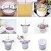 Metal Candle Wick Centering Device Pack of 12pcs Stainless Steel Candle Core Holder for DIY Candle Making