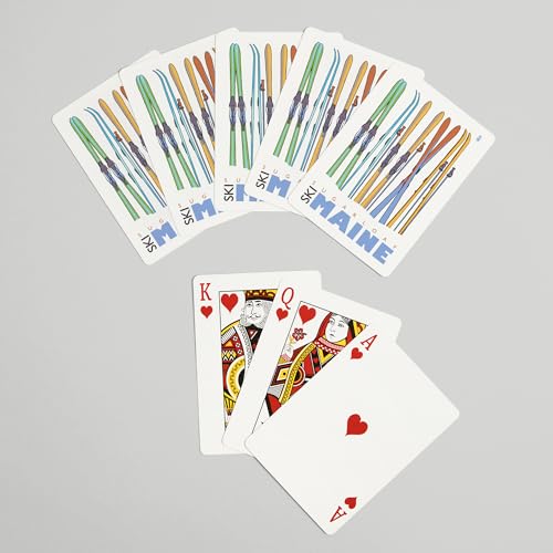 Baraja de Póker Sugarloaf Maine de 52 cartas miniatura 7