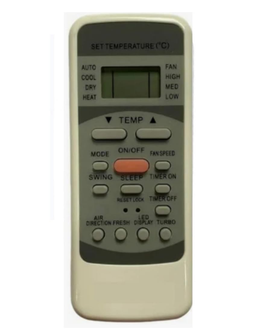 Air Conditioner Remote Compatible for Frosty Split/Window AC Remote Control (Please Match The Image with Your Old Remote) (AC-12)-picture-26
