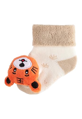 Sterntaler Baby Socken mit Umschlag - niedliche Socken mit Innenfrottee und...