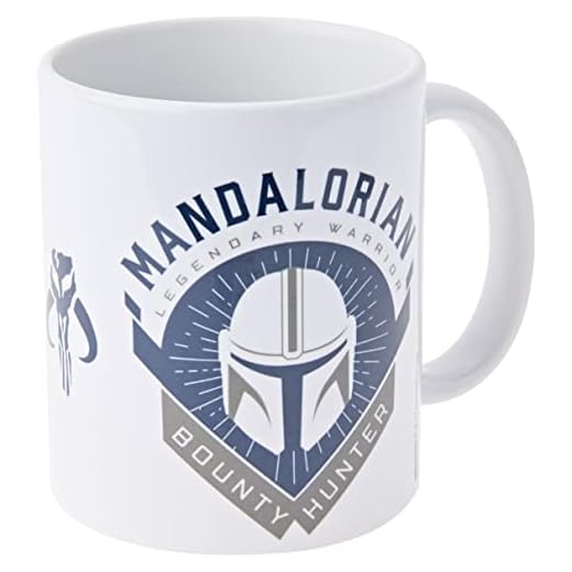 Star Wars: The Mandalorian Bounty Hunter Unisex Taza multicolor cerámica