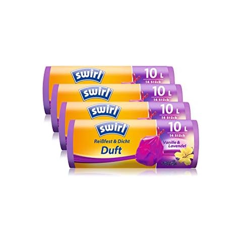 Swirl Duft-Müllbeutel Vanille-Lavendel mit Zugband Cover