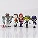 6 PZ Cartoon Teen Titans Go Action Figure Giocattoli Robin Raven Beast Beasty Cyborg PVC Modello Birthday Party Decorazioni Bambini Figure Giocattoli