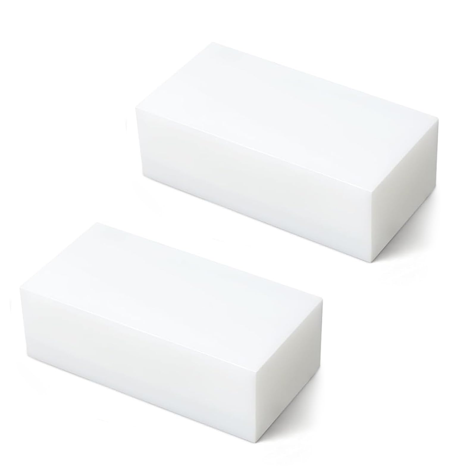 HDPE Plastic Blocks - 2" x 3" x 6" for DIY & Industrial Use -17