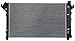 Prime Choice Auto Parts RK618 New Complete Aluminum Radiator