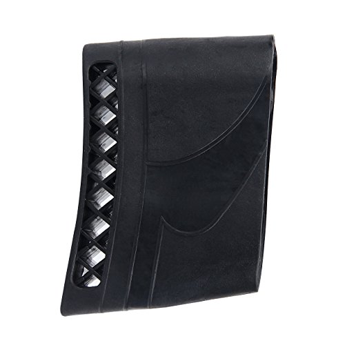 Latinaric - Amortiguador de goma (12,5 x 3 x 8 cm), color marrón y negro, Negro