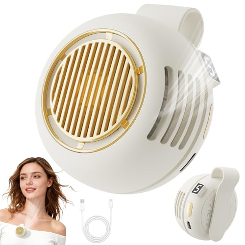 Ventilateur portable rechargeable : mini ventilateur personnel LED - 2