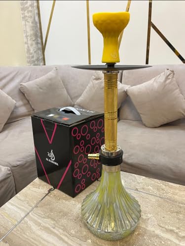 Image of i m handicraft Russian Hookah /Al Karama /Eight Sensor X Function Hookah (Gold)