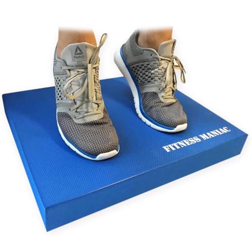 FITNESS MANIAC USA Balance Pad & Stability Disc Blue XL
