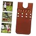 UPKOCH Leather Carrying Bag Holder for Outdoor Use Compact Arrow Pouch Portable Archery Accessory for Hunting and Practice