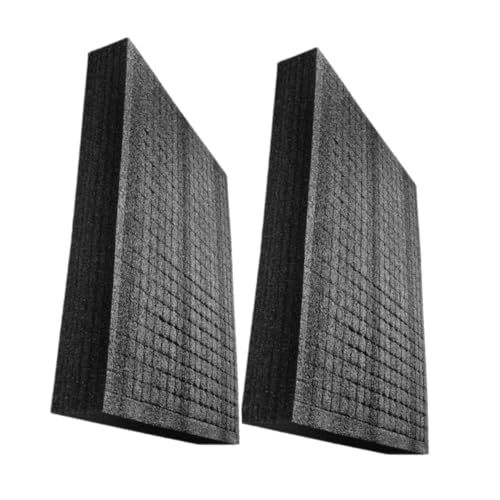 DIYEAH Foam Insert Daily Use Foam Board Black Pearl Cotton Packing Liner for Jewelry Padding