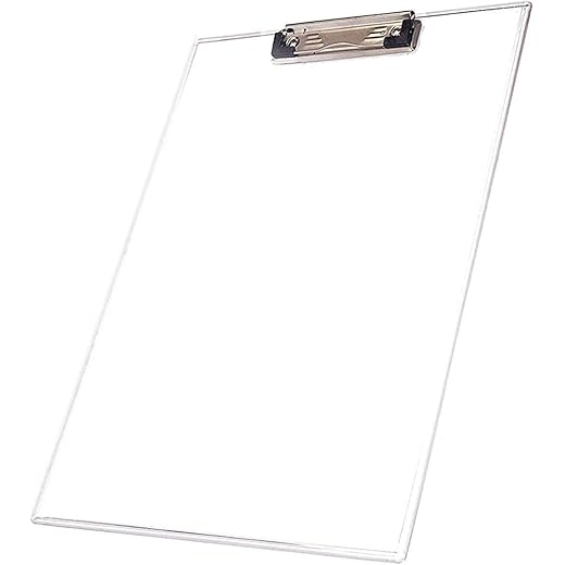Umi Transparent Clipboard Exam Pad