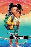 Magical Moments: Cute Little African American Girl Glitter Journal for Young Girls: Capturing Memories, Dreams, and Sparkles in Every Page, Hardcover 200 Pages 6x9, Excellent Birthday, Holiday, Stocking Stuffer Gift for Girls