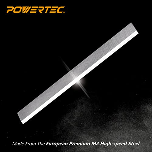 Couteaux HSS Powertec 148071 de 20,3 cm pour Delta 37-350, lot de 3 - 4