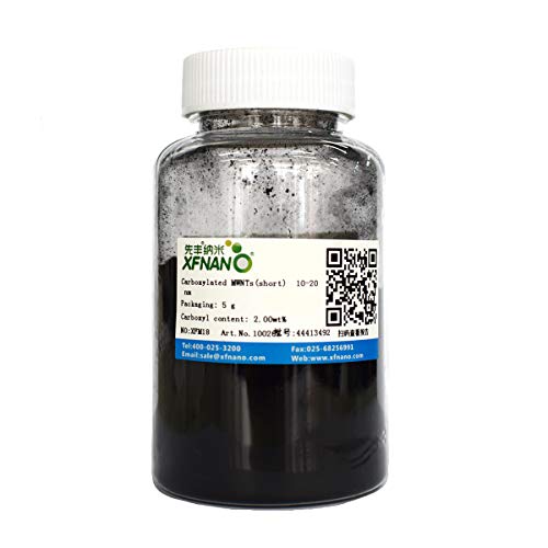 Research Grade Purity 95% Carboxylation Multi Walled Carbon Nanotubes Powder MWCNTs with Outer Diameter 10-20nm-Same Day Priority Shipping