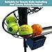 YUEWO Electric Tennis Ball Dropping Machine Tennis Ball Feeder Tennis Machine Lightweight Tennis Serving Machine Frequency Adjustable for Pickleballs & Red Tennis Balls