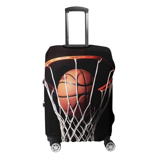 Basketball Luggage Cover, Washable Elastic Suitcase Cover Protector Fit 18-32 Inch Luggage4