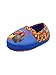 Nickelodeon Blaze and the Monster Machines Boys Toddler Plush Aline Slippers (9-10 M US Toddler, Red/Blue)