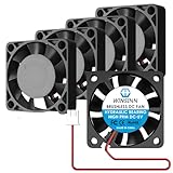 WINSINN 40mm 5V Fan - Hydraulic Bearing High Speed 7000 RPM 4010 Cooling Fan Replacement for DVR/Small Appliances/Electronics, 30cm Cable with XH2.54-2PIN, Brushless 40x10mm (5Pcs)