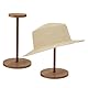 PH PandaHall 2 Sets Hutständer Holzständer Hutständer Huthalter Für Verkäufer Zuhause Hut Helm Perücken Display Organizer