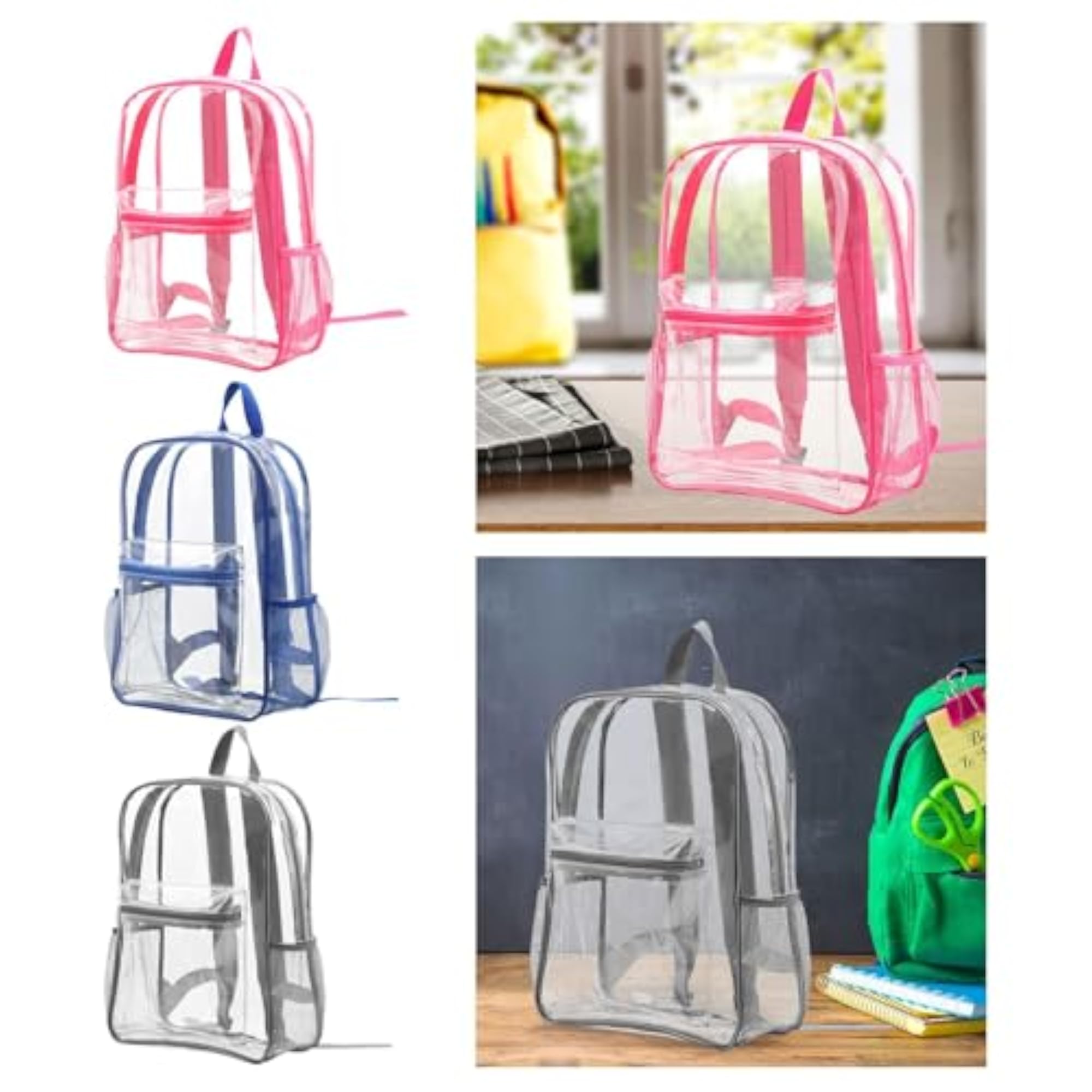 Transparent Backpack Daybag for Outdoor Camping, A