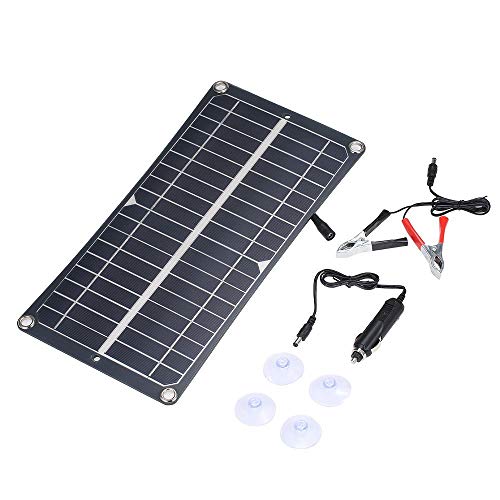 PKA DC5V/DC18V 10W Dual Output Solar Power Energy Charging Panel With USB Interface Car Charger IP65 Water Resistance Portable Completed Acces