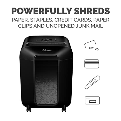 Fellowes LX85 12-Sheet, P4 Cross-Cut Home Office Paper Shredder の商品画像 4