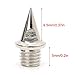 AUGSUN 110 Pieces 3/8 Inch Stainless Steel Track and Cross Country Spikes with Spike Wrench