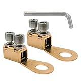 Sécurité avancée : avec des boulons robustes et des vis de fixation, ce terminal fournit des flux de courant stables et efficaces, empêchant efficacement les problèmes de desserrage ou de déconnexion