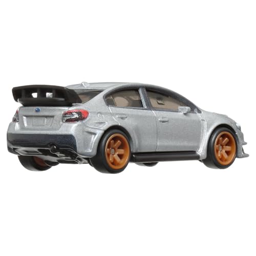 Hot Wheels 2024 Premium Boulevard Subaru WRX STI Plata miniatura 3