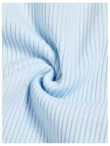 Milumia Girl's 2 Pack Tank Tops Colorblock Lettuce Trim V Neck Sleeveless Tops4