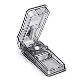 Opret Tablettenteiler für Große und Kleine Tabletten Für Tabletten-Vitamin-Medizin in ein Halbes Viertel Schneiden Schwarz