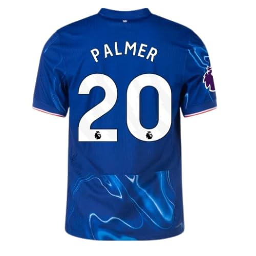 Palmer Soccer Jersey for Men - High Performance Sports Shirt, Breathable and Quick Dry Fabric (US, Alpha, Large, Regular, Regular, Home)
