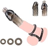 chch 5pcs / Set Ronda de retardo del Anillo de Goma Abrazaderas Tiempo de retardo de los Hombres